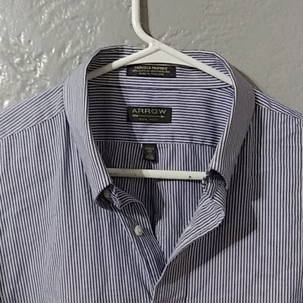 Mens long sleeve button up dress shirt